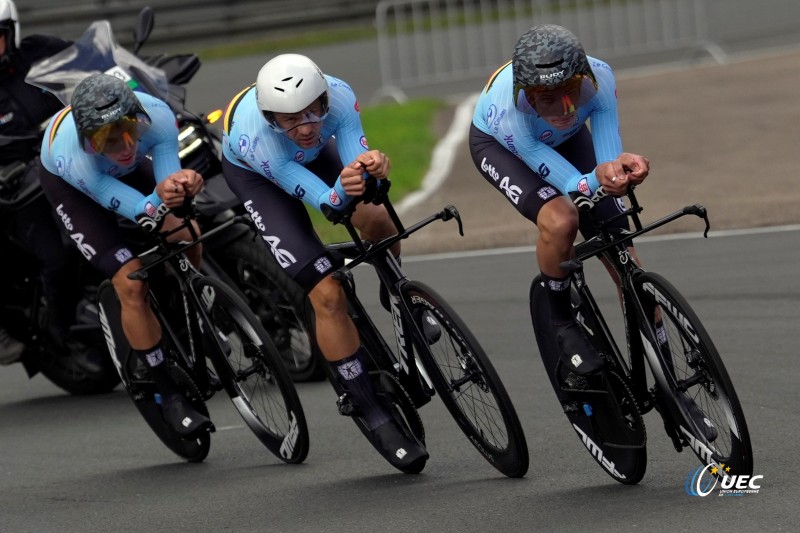 2024 UEC Road European Championships - Limburg - Flanders - Elite Team Time Trial Mixed Relay 52,3 km - 12/09/2024 -  - photo Luca Bettini/SprintCyclingAgency?2024